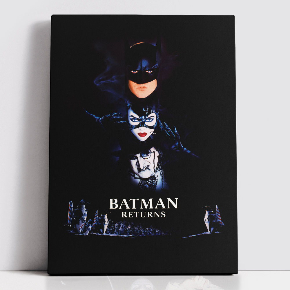 Decorsome x Batman Returns Classic Poster Toile rectangulaire - 12x18 inch Image 1