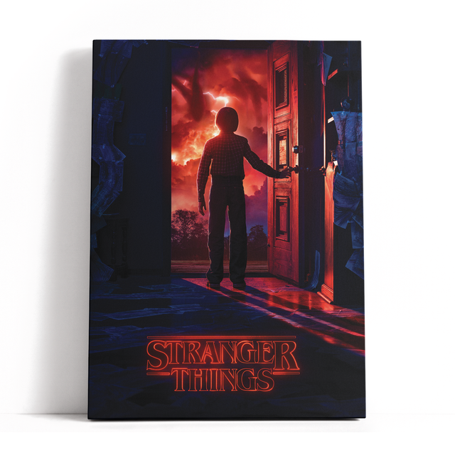 Decorsome x Stranger Things Poster Toile rectangulaire