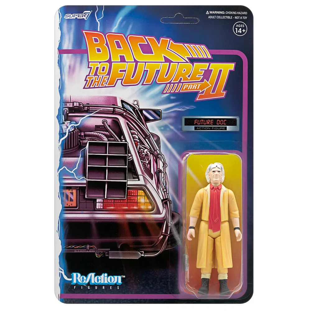 Super7 Back To The Future Part II ReAction Figure - Future Doc Image 1
