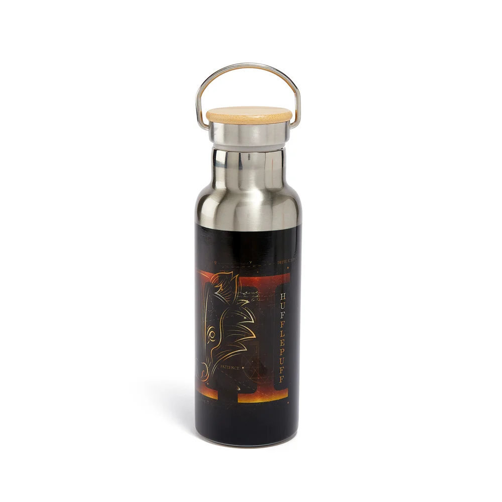 Akedo x Harry Potter Houses Hufflepuff Water Bottle Image 1