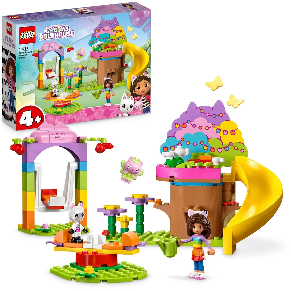 LEGO Gabby's Dollhouse Kitty Fairy's Garden Party Toy 10787 Image 1