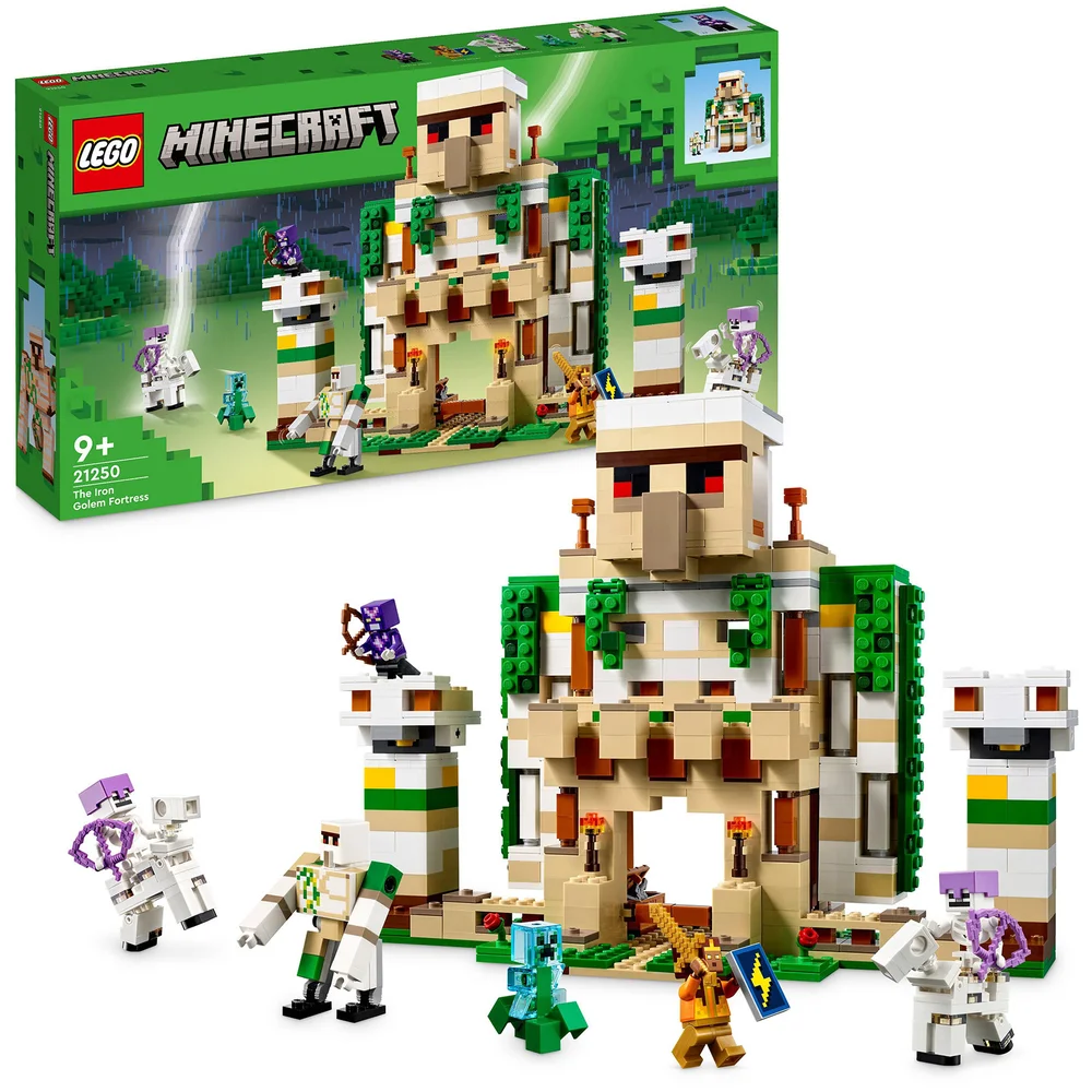 LEGO Minecraft The Iron Golem Fortress Set 21250 Image 1