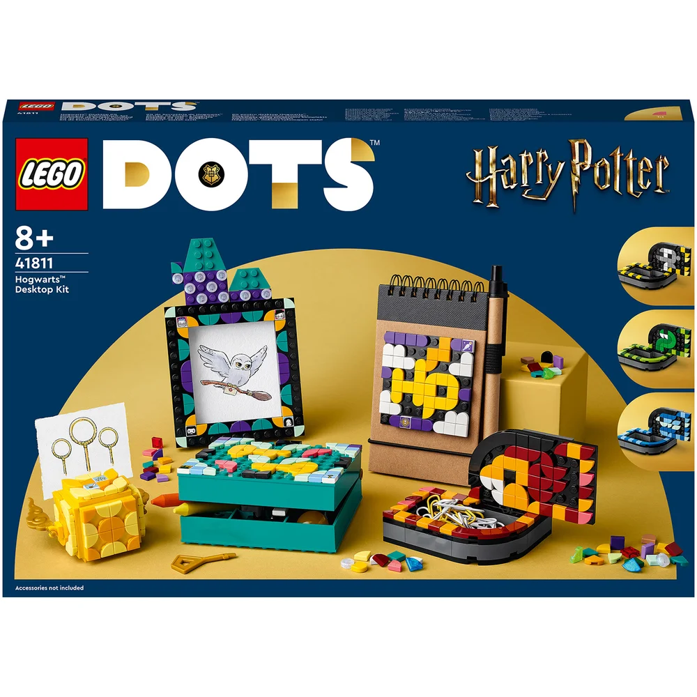 LEGO DOTS: Ensemble de Bureau Poudlard, Fournitures de Rentrée Scolaire, Jouet Harry Potter:(41811) Image 1