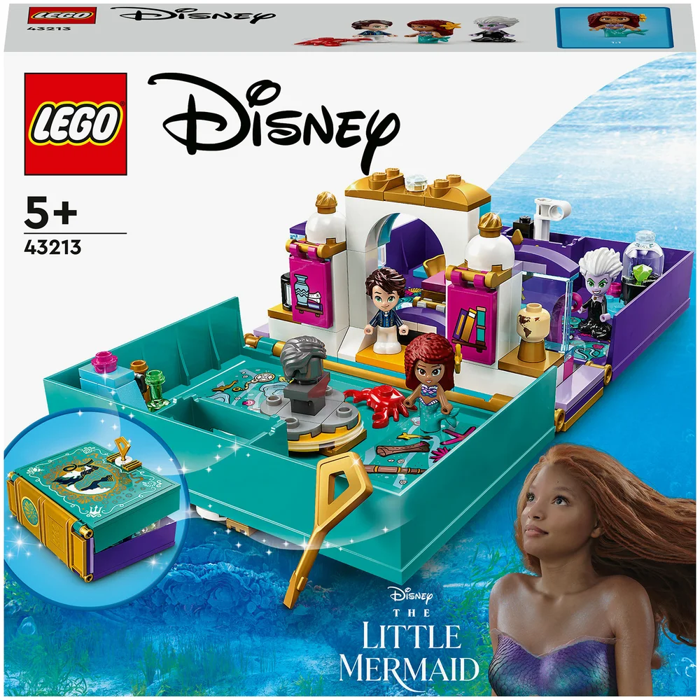 LEGO Disney The Little Mermaid Story Book Ariel Toy (43213) Image 1