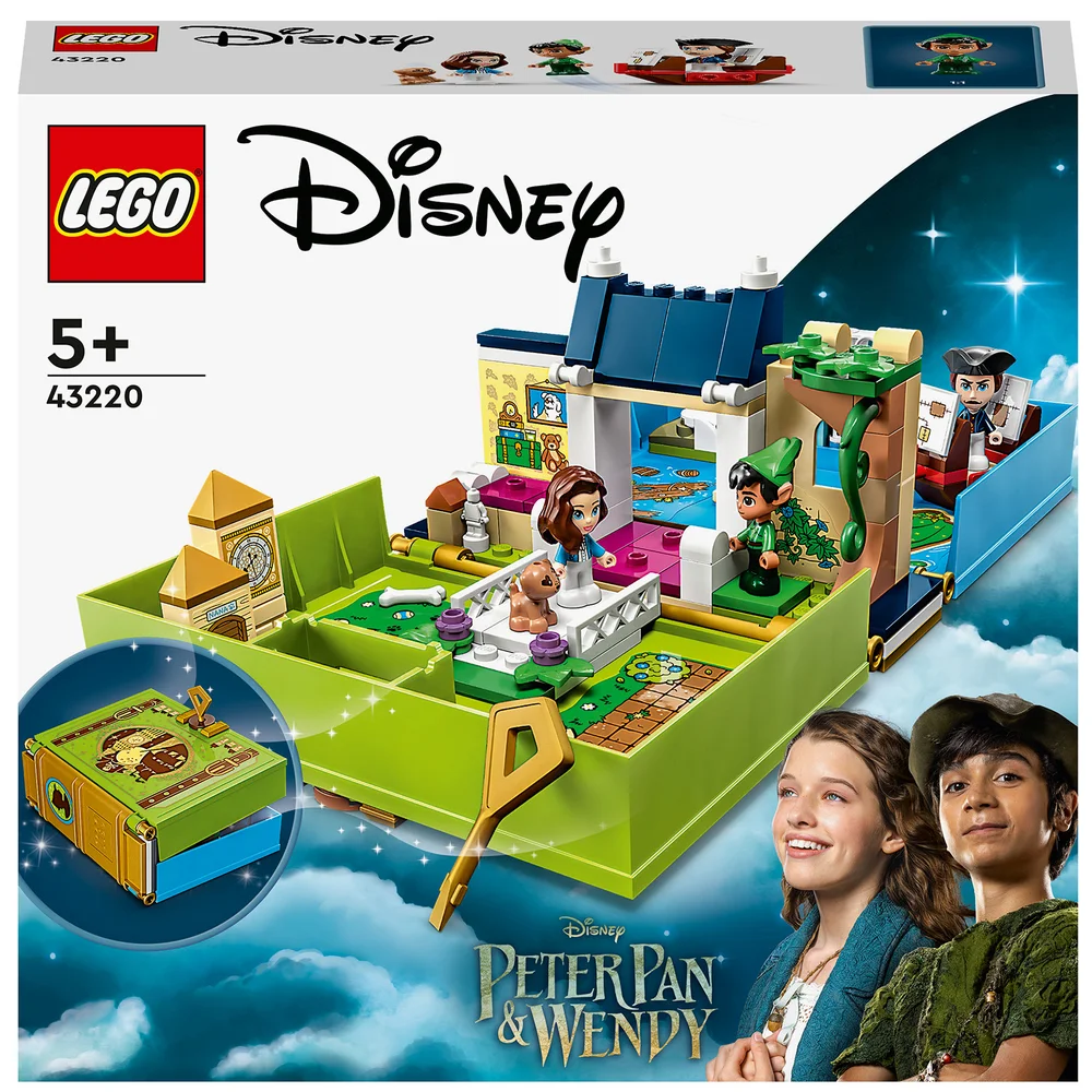 LEGO Disney Les Aventures de Peter Pan et Wendy dans un Livre de Contes, Jouet(43220) Image 1