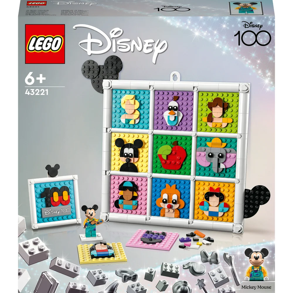 LEGO Disney 100 Years of Disney Animation Icons Crafts (43221) Image 1