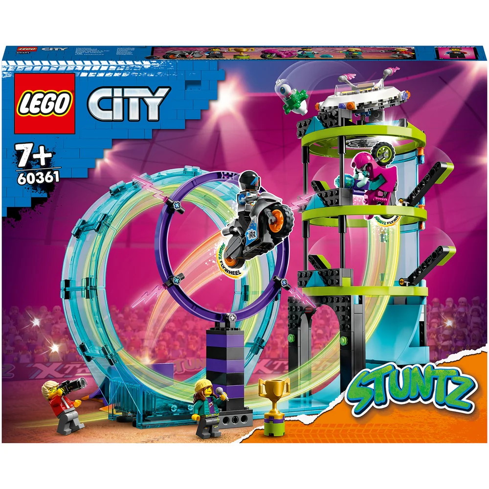 LEGO City: Stuntz Le Défi Ultime des Motards Cascadeurs, Jouet Motos pour 1 ou 2 Joueurs(60361) Image 1