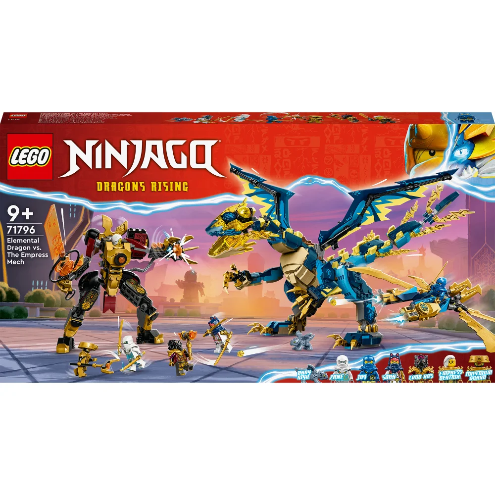 LEGO NINJAGO: Elemental Dragon vs. The Empress Mech Set (71796) Image 1