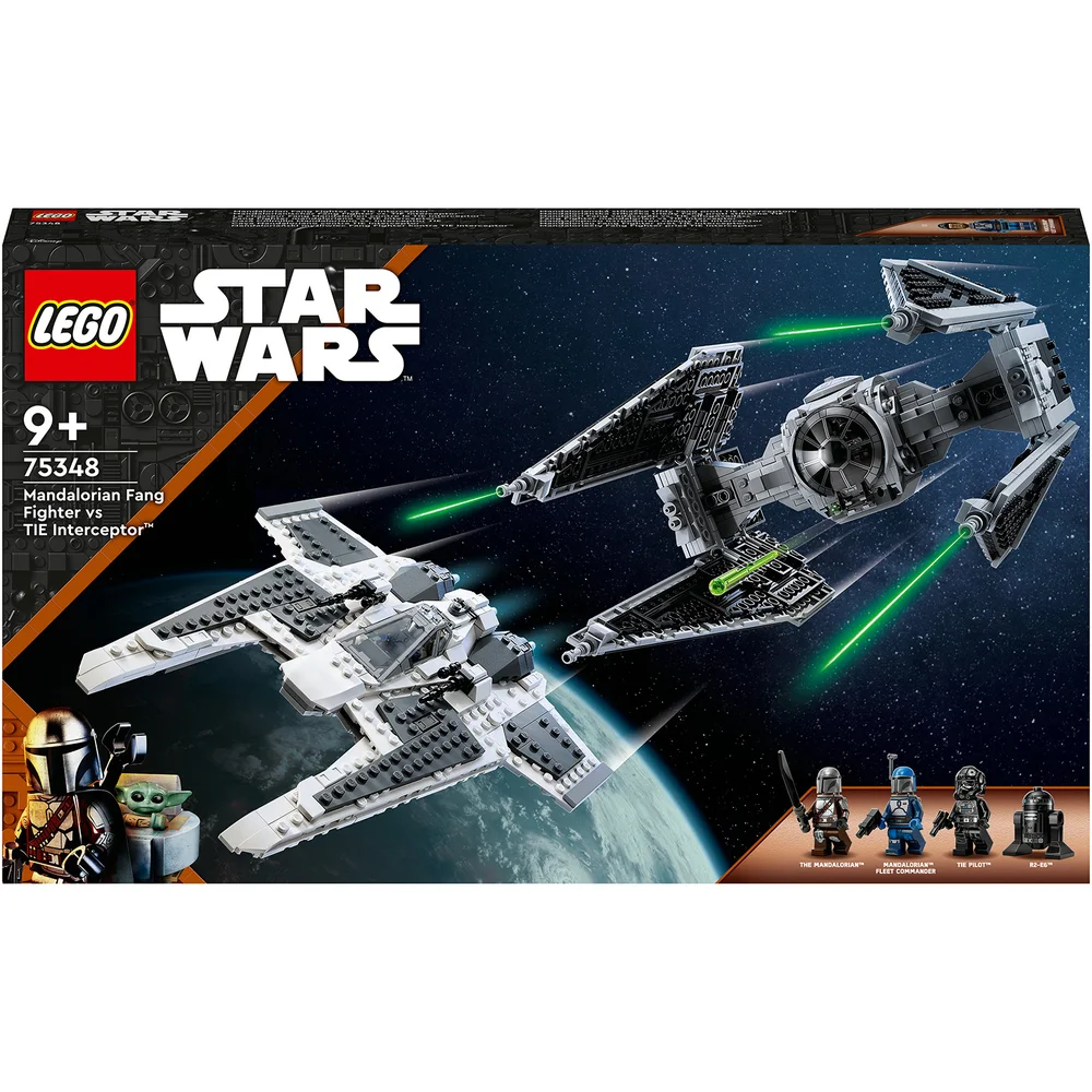 LEGO Star Wars: Mandalorian Fang Fighter vs. TIE Interceptor (75348) Image 1