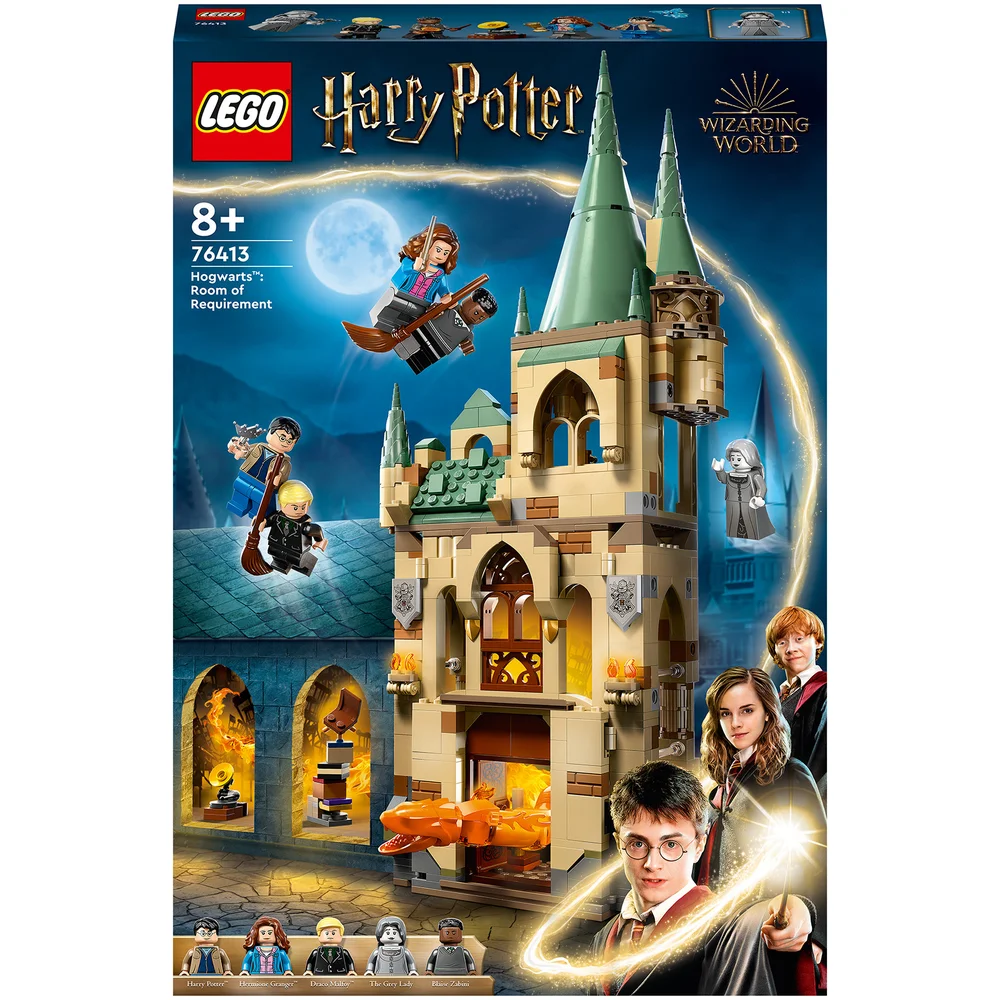 LEGO Harry Potter: Poudlard : la Salle sur Demande, Jouet Château avec Figurine Serpent de Feu(76413) Image 1