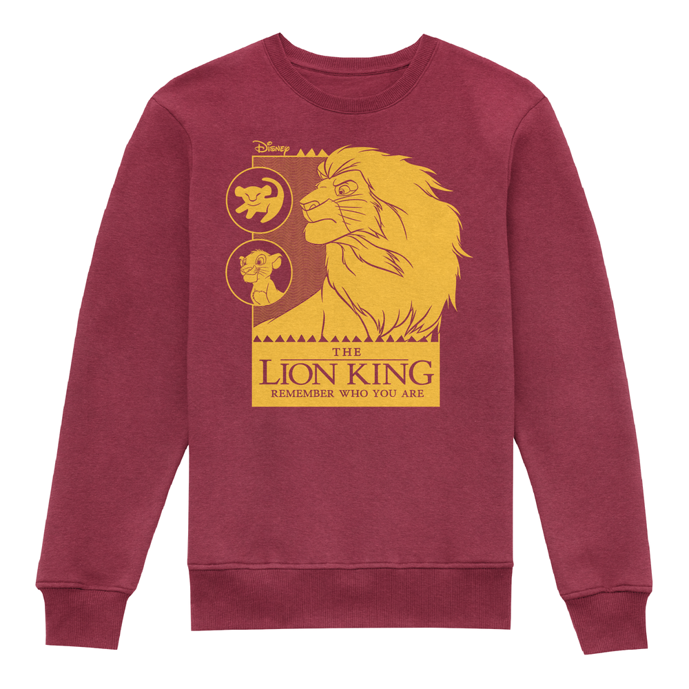 Le Roi Lion Simbas Journey Sweatshirt Enfant - Bordeaux - 5-6 ans - Burgundy Image 1