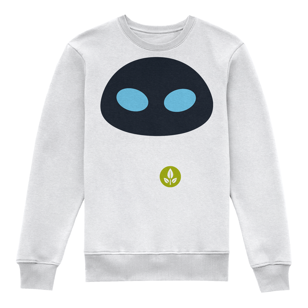 Wall.E Eve's Face Sweatshirt Enfant - Blanc - 3-4 ans - Blanc Image 1