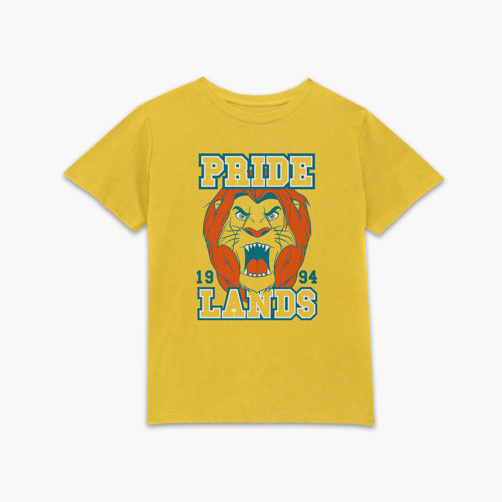 Le Roi Lion Simbas Pride Lands T-shirt Enfant - Moutarde - 3-4 ans - Mustard Image 1