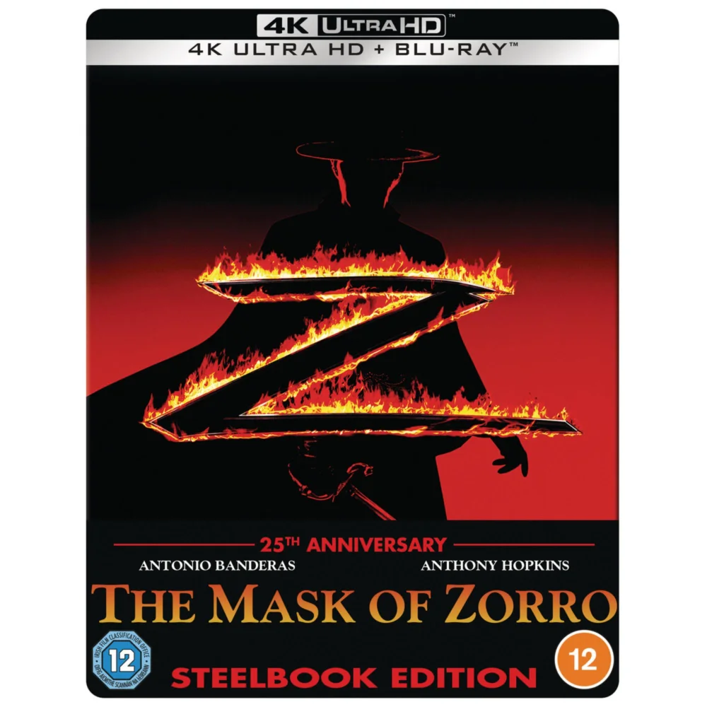 Le Masque de Zorro Edition limitée Steelbook 4K Ultra HD (Blu-ray inclus) Image 1