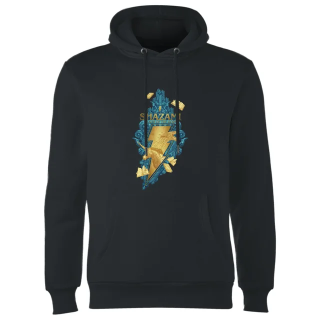 Shazam! Fury of the Gods Realm Of The Gods Hoodie - Black