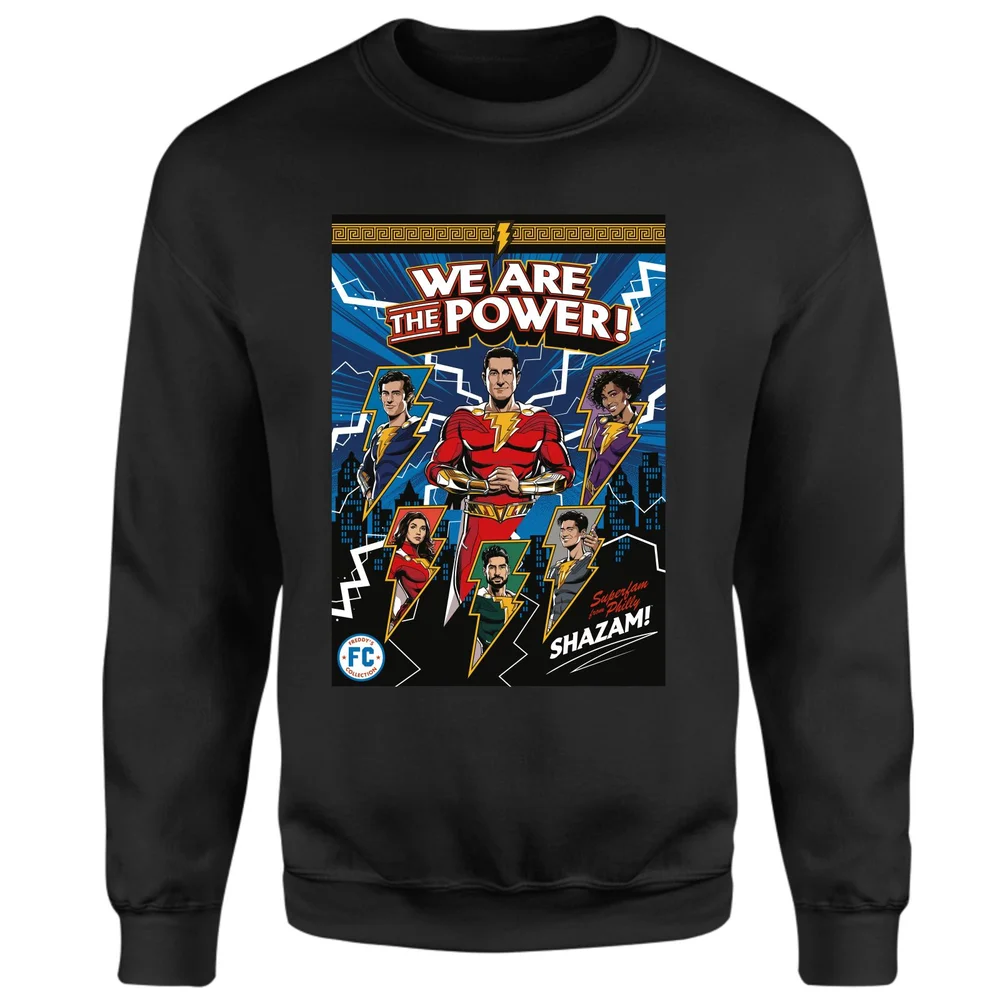 Shazam! Fury of the Gods We Are The Power! Sweatshirt - Black - S Image 1