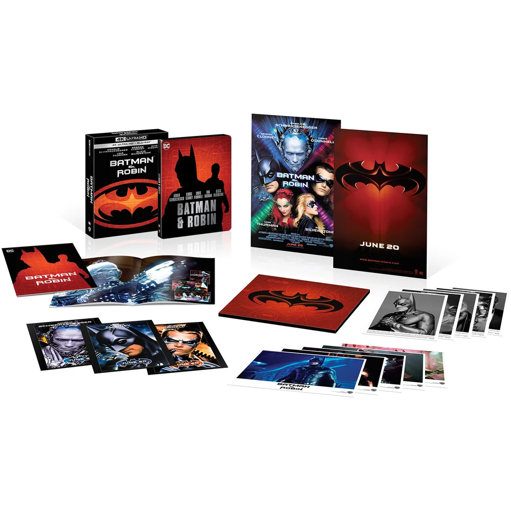 Batman & Robin Édition Collector Ultime 4K Ultra HD Steelbook (Blu-ray Inlcus) Image 1