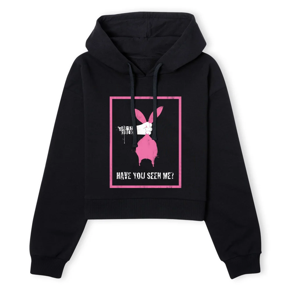 Bob's Burgers Have You Seen Me? Women's Cropped Hoodie - Black - XS - Noir Image 1