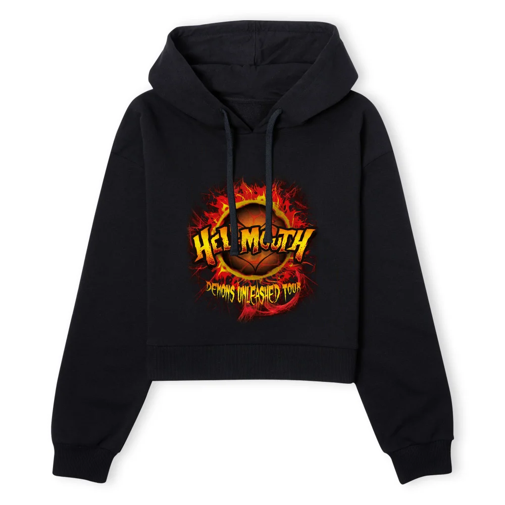 Buffy The Vampire Slayer Hellmouth Tour Women's Cropped Hoodie - Black - XS - Noir Image 1