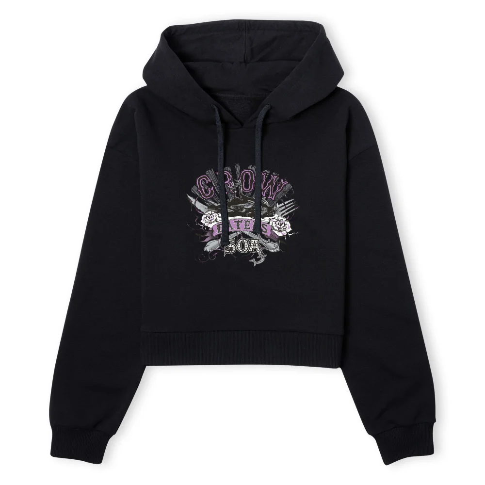Sons of Anarchy Crow Eaters Women's Cropped Hoodie - Black - XS - Noir Image 1