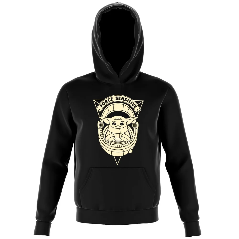 Star Wars The Mandalorian Force Sensitive Kids' Hoodie - Green - 3-4 ans Image 1