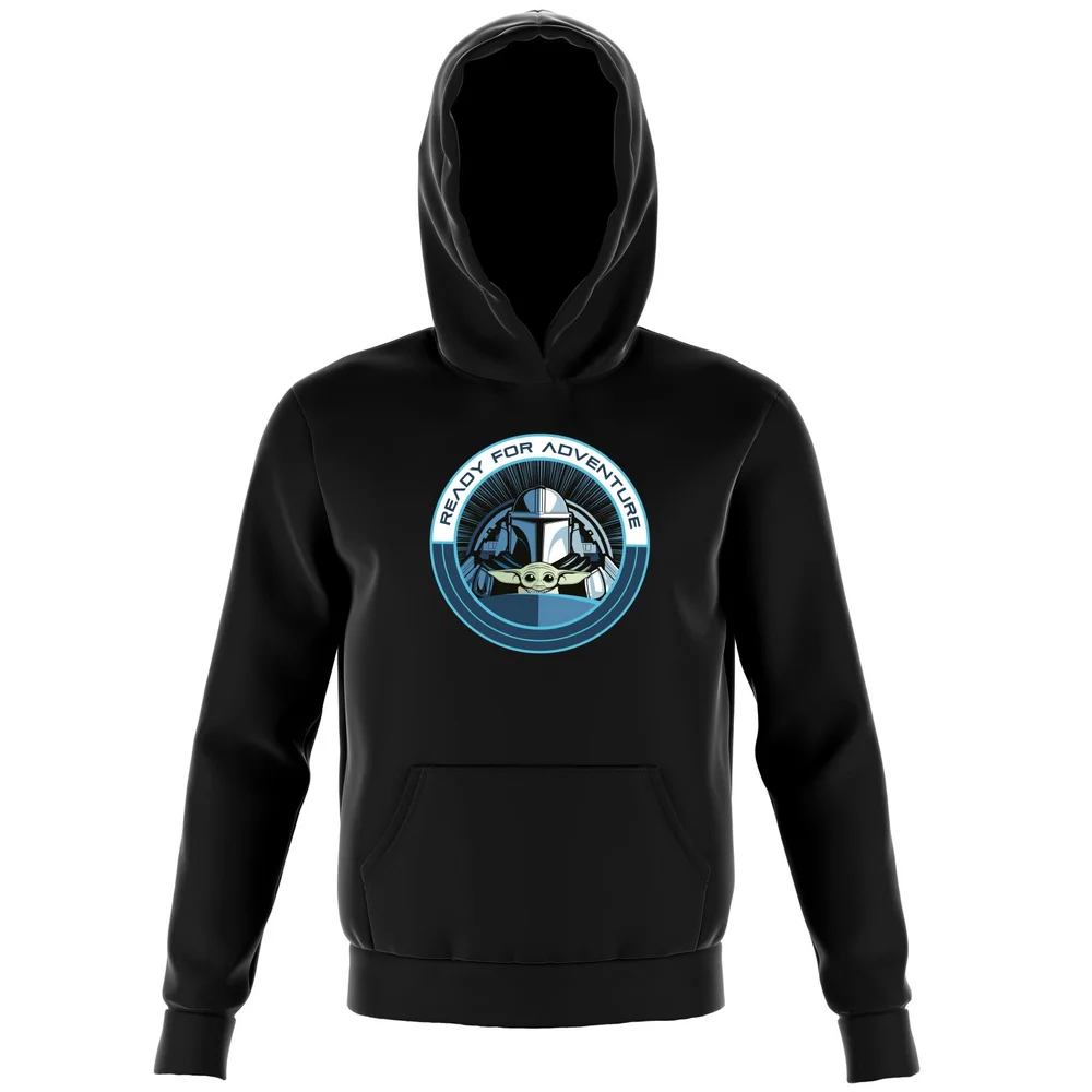 Star Wars The Mandalorian Ready For Adventure Kids' Hoodie - Green - 3-4 ans Image 1