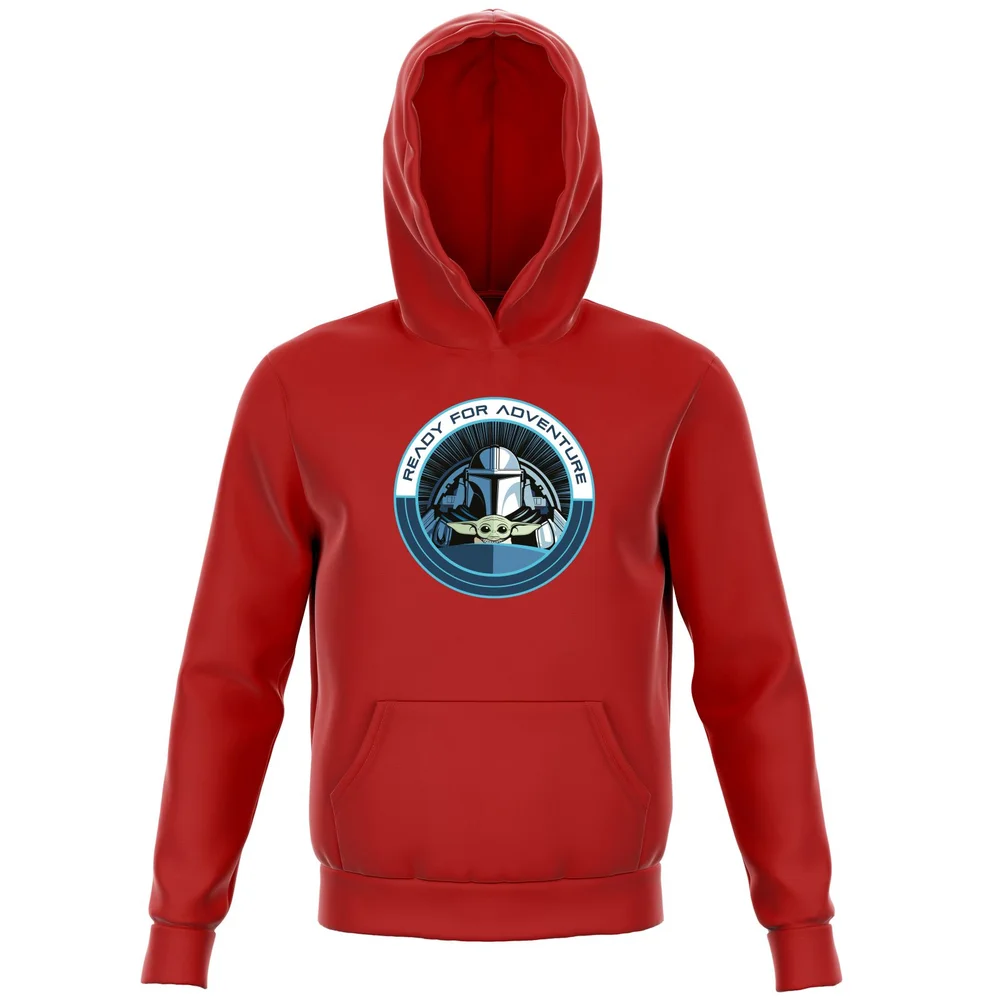 Star Wars The Mandalorian Ready For Adventure Kids' Hoodie - Green - 3-4 ans Image 1