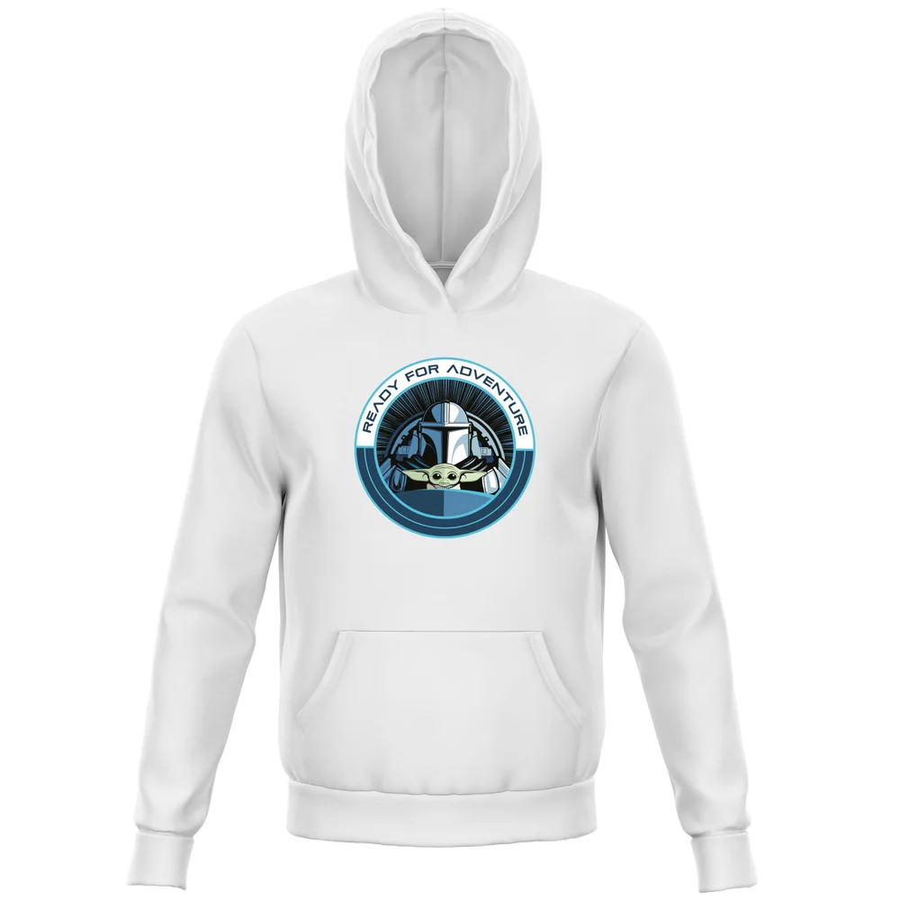 Star Wars The Mandalorian Ready For Adventure Kids' Hoodie - Green - 3-4 ans Image 1