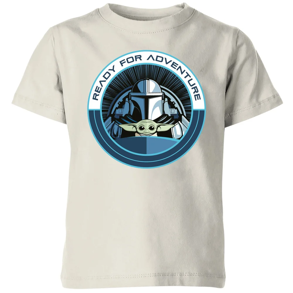 Star Wars The Mandalorian Ready For Adventure Kids' T-Shirt - Cream - 3-4 ans Image 1