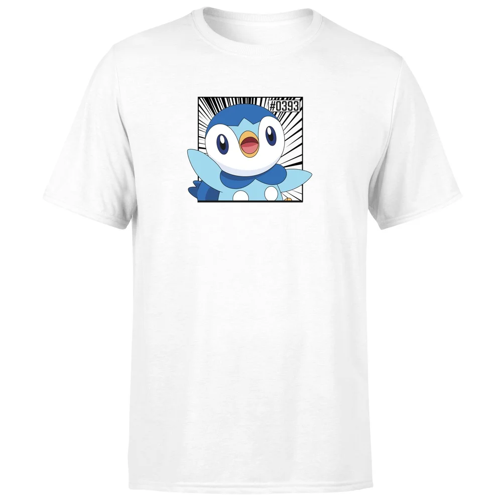Pokemon Piplup Men's T-Shirt - White - S Image 1
