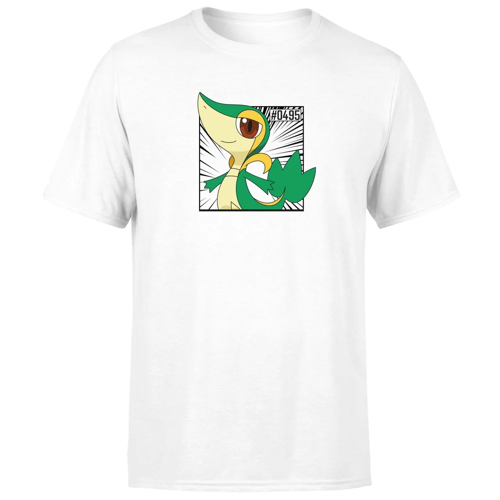 Pokemon Snivy Men's T-Shirt - White - S Image 1