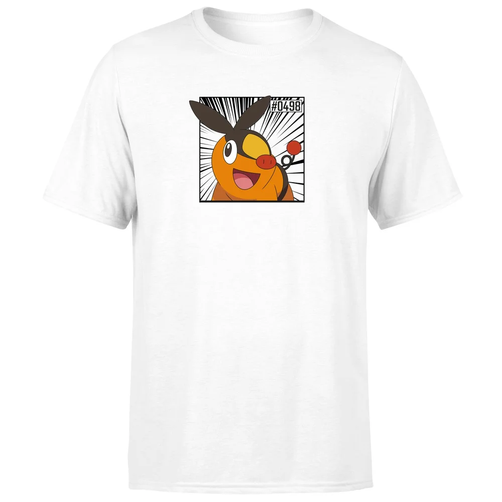 Pokemon Tepig Men's T-Shirt - White - S Image 1