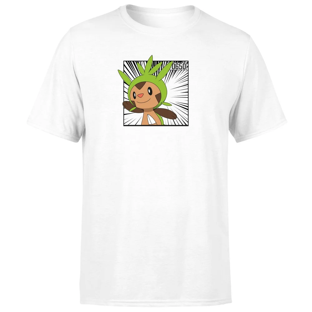 Pokemon Chespin Men's T-Shirt - White - S Image 1