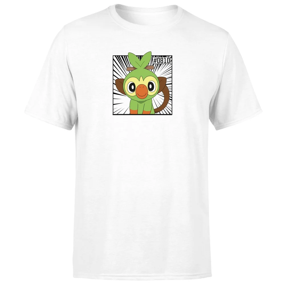 Pokemon Grookey Men's T-Shirt - White - S Image 1