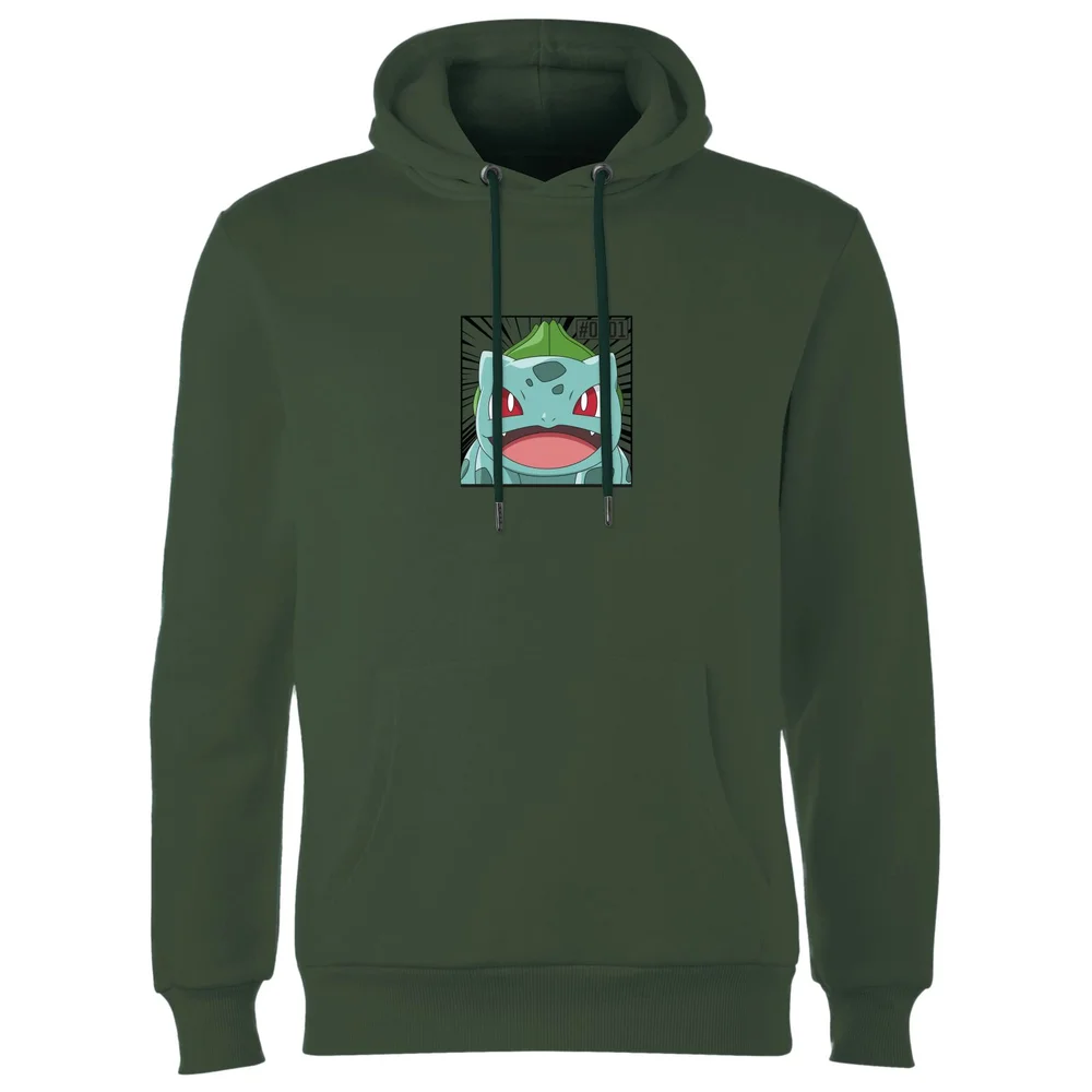 Pokemon Bulbasaur Hoodie - Green - S Image 1