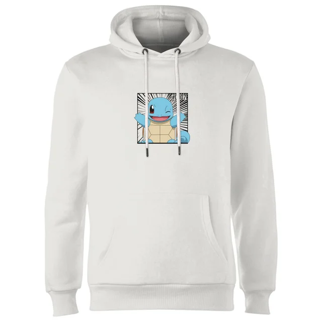 Pokémon Pokédex Squirtle #0007 Hoodie - White