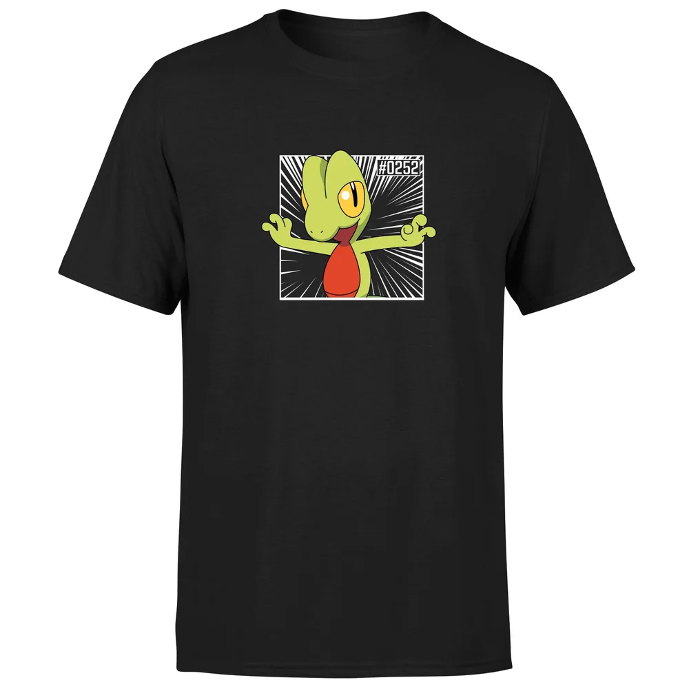 Pokemon Treecko Men's T-Shirt - Black - S Image 1