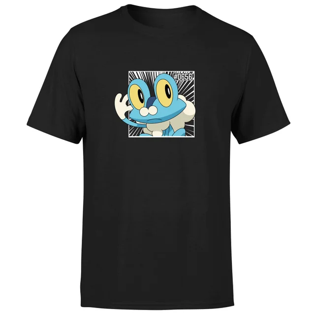 Pokemon Froakie Men's T-Shirt - Black