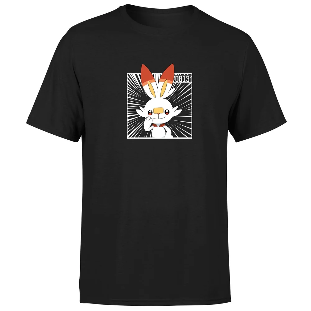 Pokemon Scorbunny Men's T-Shirt - Black - S Image 1