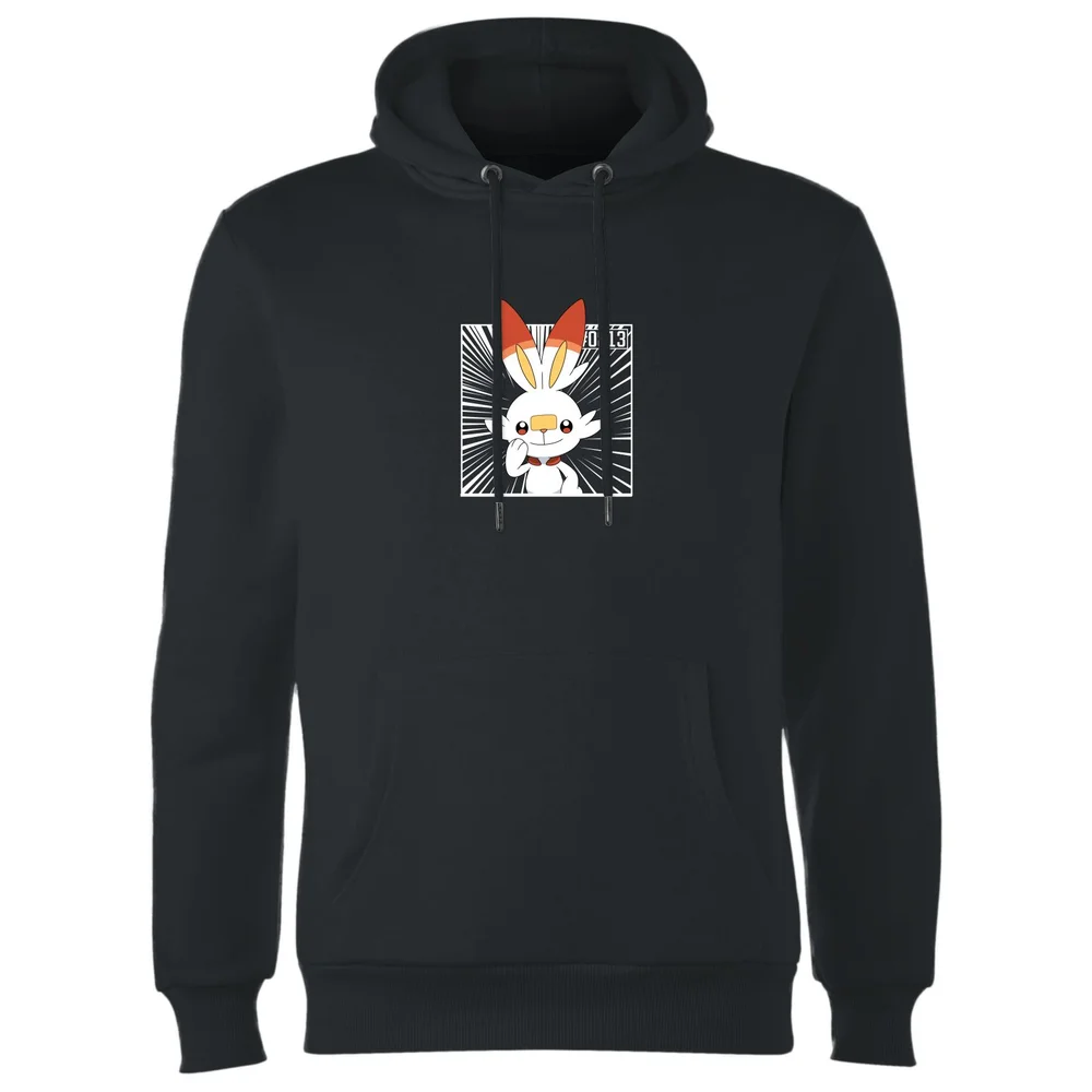 Pokemon Scorbunny Hoodie - Black - S Image 1