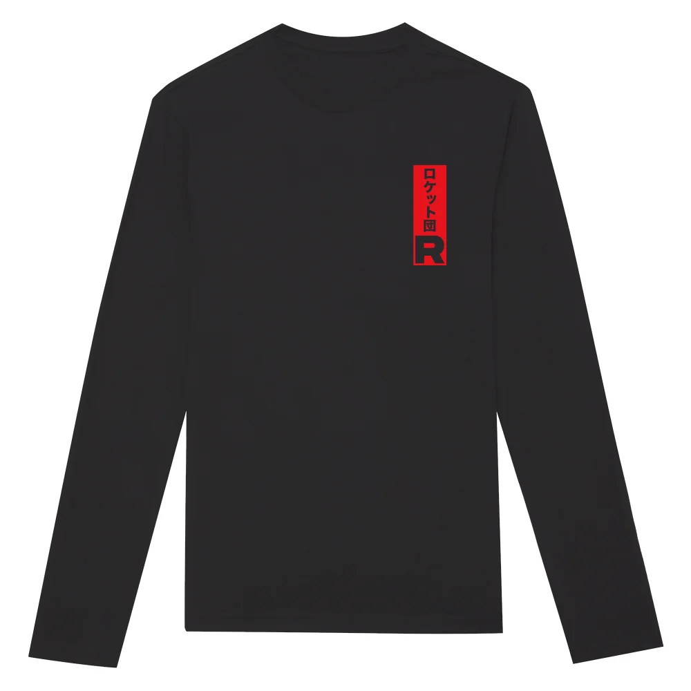 Akedo X Pokémon Team Rocket T-Shirt manches longues Unisex - Noir - XXL - Noir Image 1