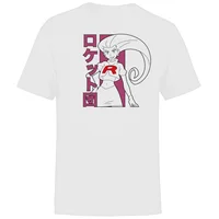 Akedo X Pokémon Team Rocket Jessie T-Shirt Homme - Blanc
