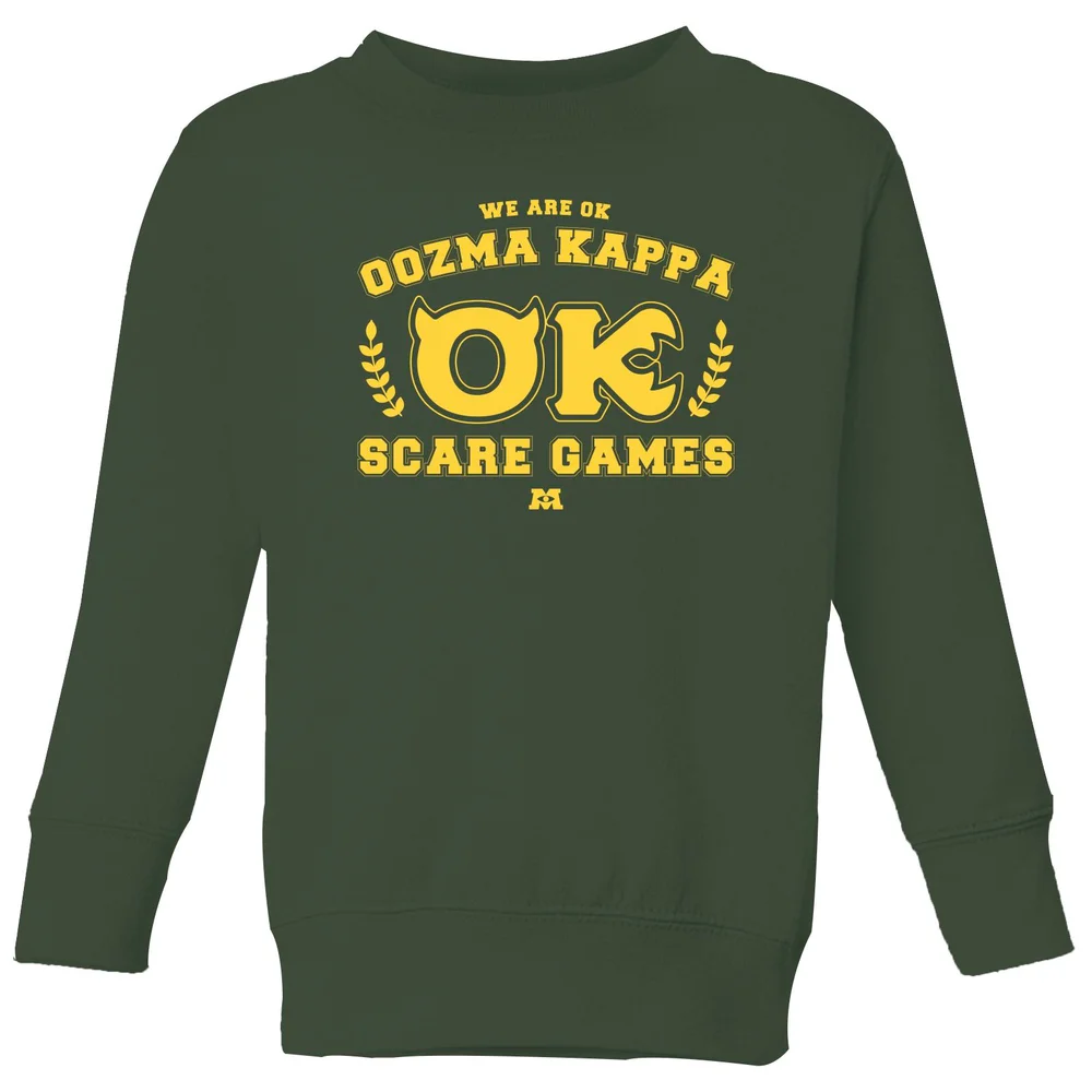 Monsters Inc. Oozma Kappa Scare Games Kids' Sweatshirt - Green - 3-4 ans Image 1