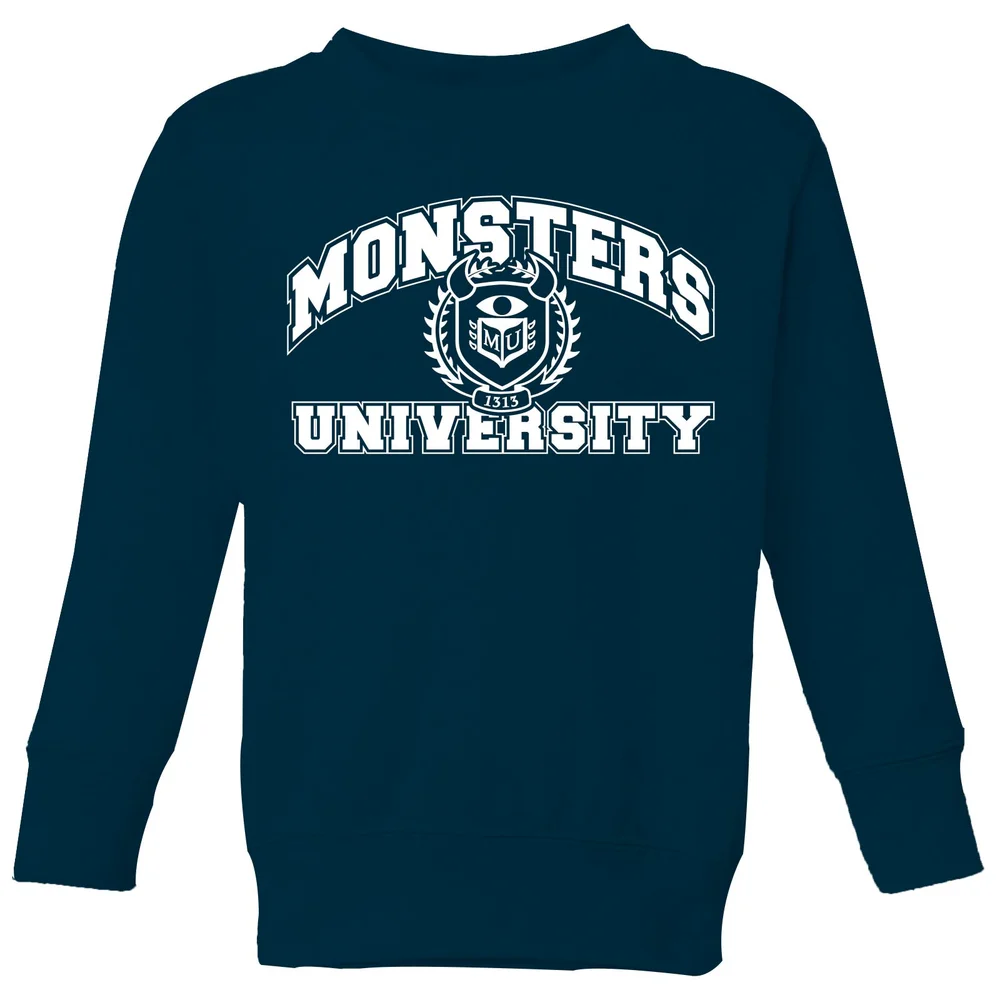 Monsters Inc. Monsters University Student Kids' Sweatshirt - Navy - 3-4 ans Image 1