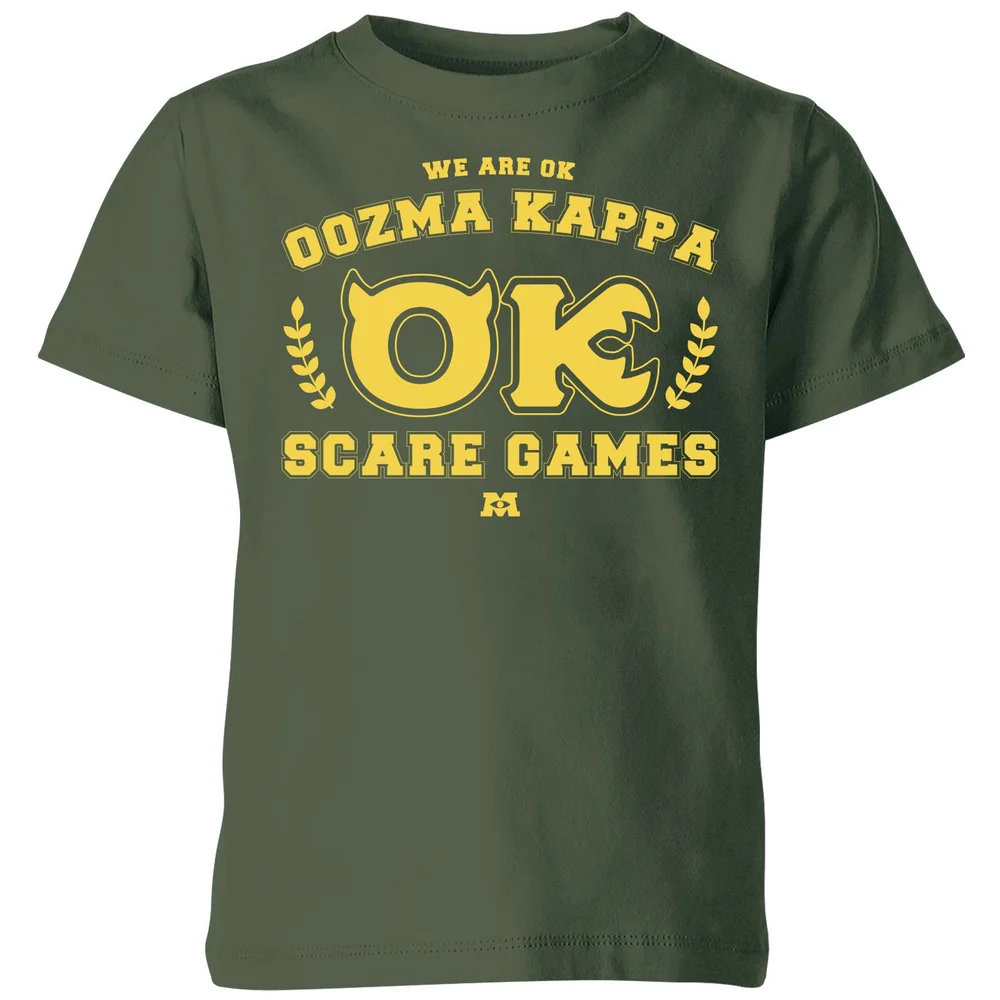 Monsters Inc. Oozma Kappa Scare Games Kids' T-Shirt - Green - 3-4 ans Image 1