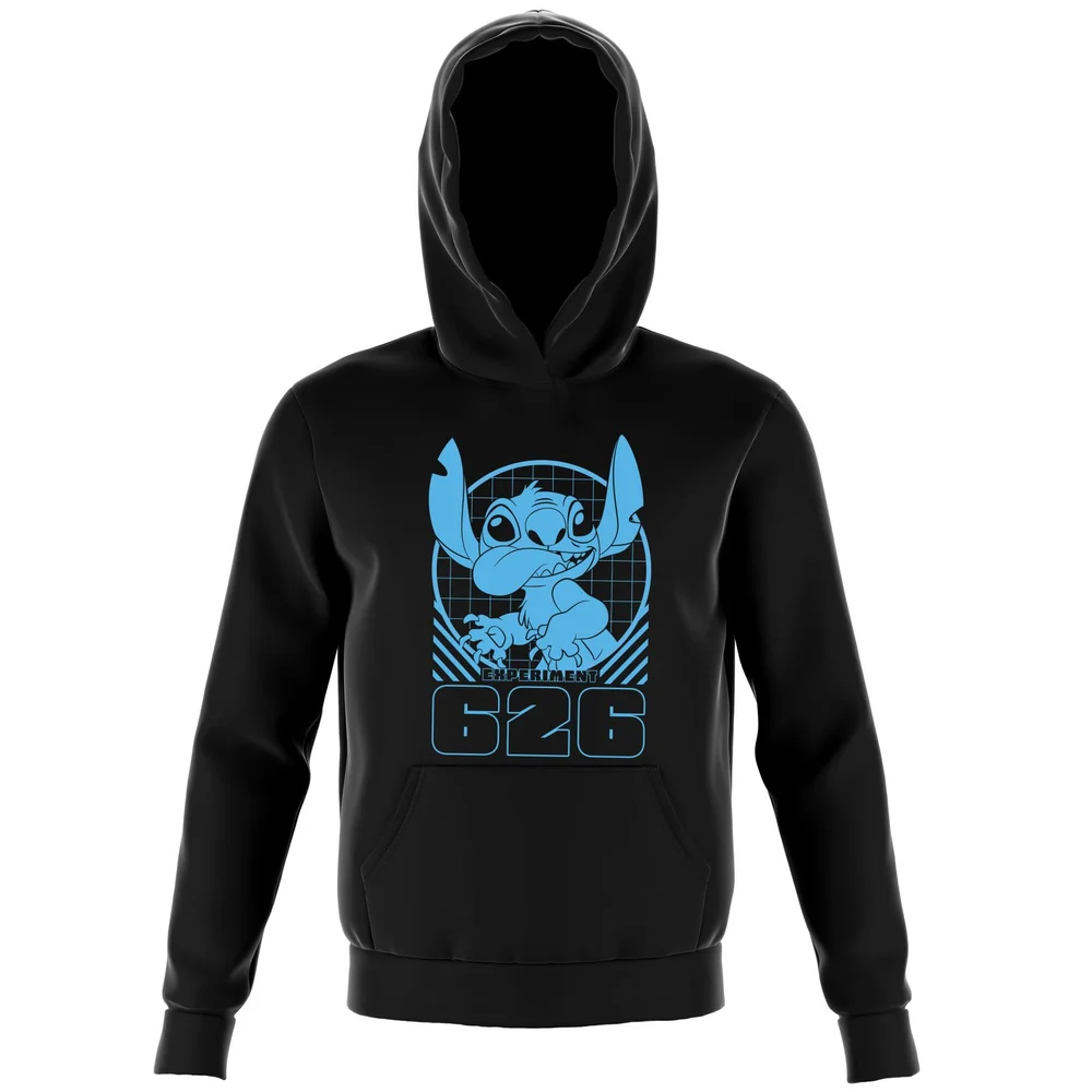 Lilo And Stitch EXPERIMENT 626 Kids' Hoodie - Black - 7-8 ans Image 1