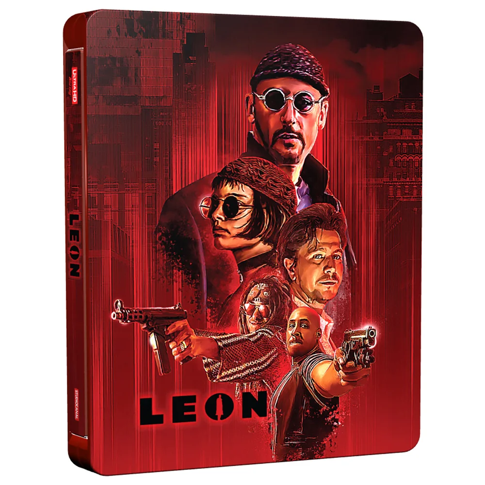 Leon Limited Edition Zavvi Exclusive 4K Ultra HD Steelbook (inclus Blu-ray) Image 1