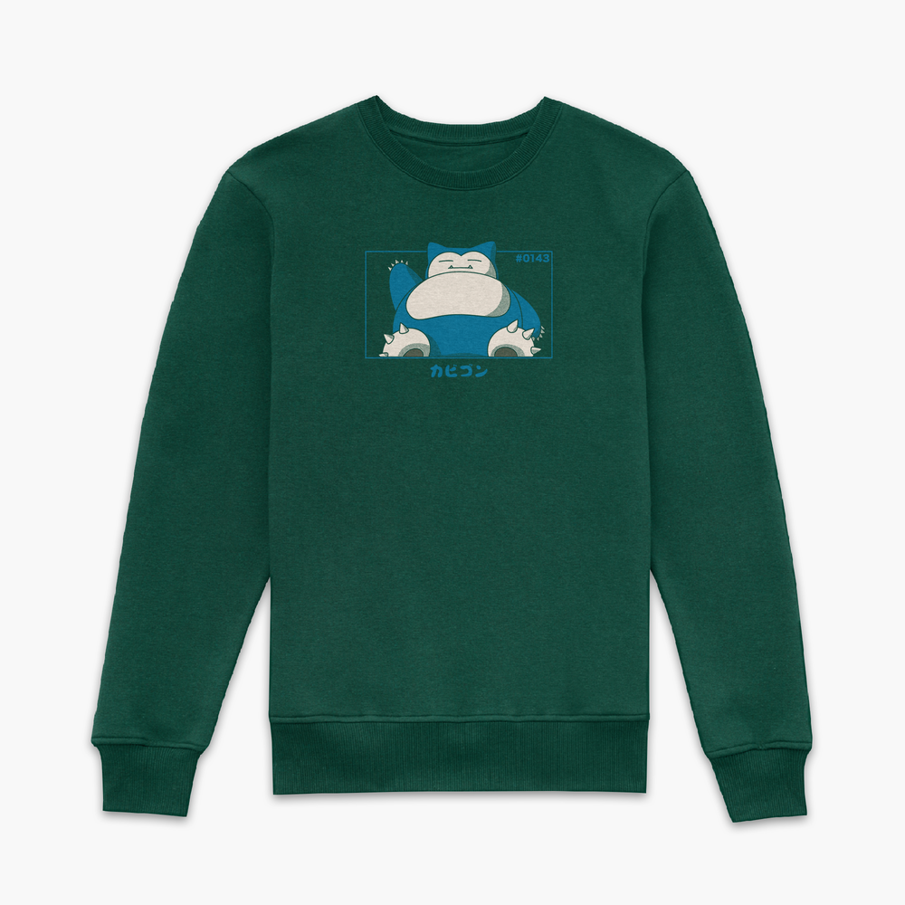Pokémon Snorlax Sweatshirt - Green - S Image 1