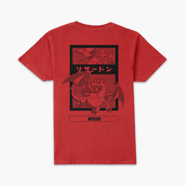 Pokémon Charmander Evo Unisex T-Shirt - Red