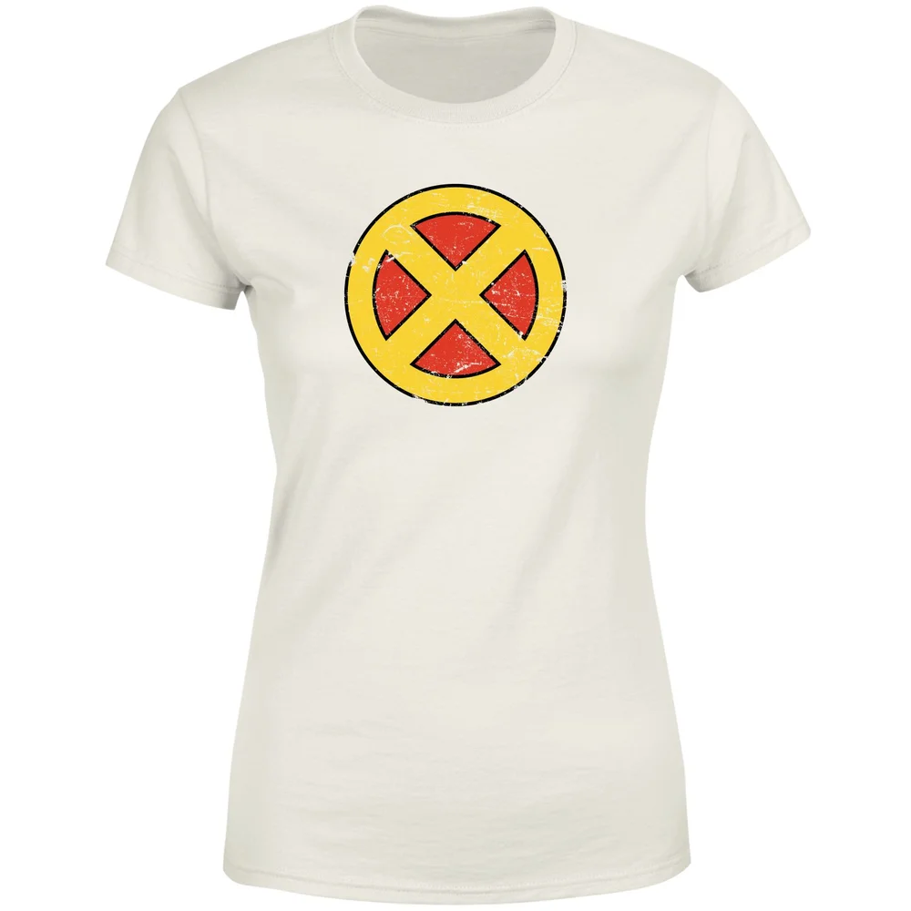 X-Men Emblem Women's T-Shirt - Cream - M Image 1